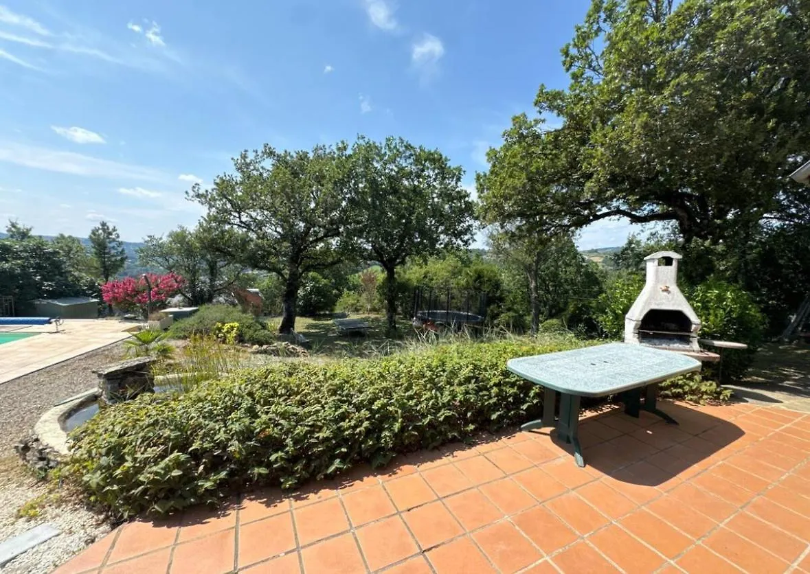 Villa Vue Panoramique, 6 Chambres, Piscine Chauffee Espalion 0*,